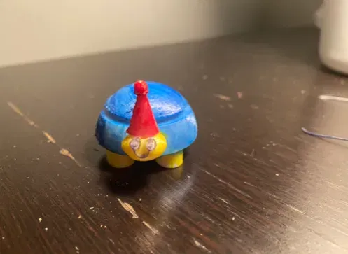 Mũ có quả bóng trang trí độc đáo cho mô hình 3D - Image 1