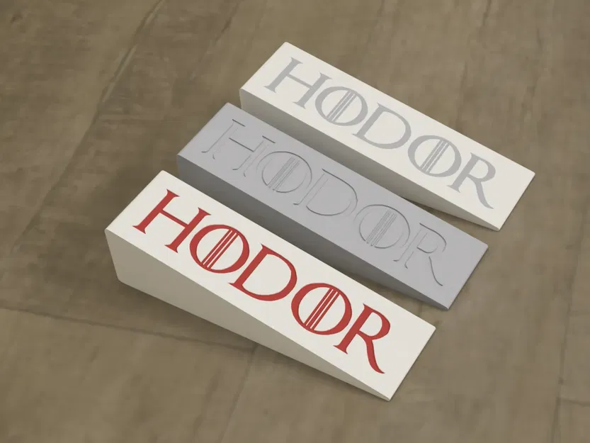 Đế chặn cửa HODOR từ Game of Thrones - Image 1
