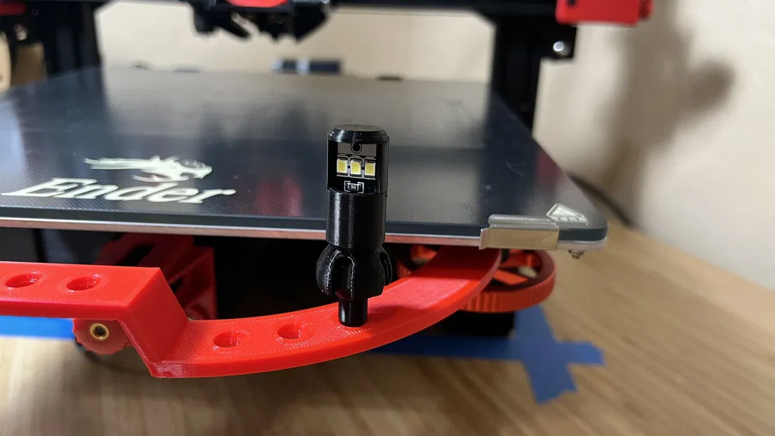 Đèn LED USB "chìa khóa" gắn với khớp cầu - Image 1