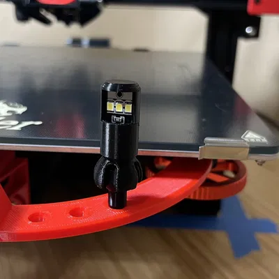 Đèn LED USB "chìa khóa" gắn với khớp cầu