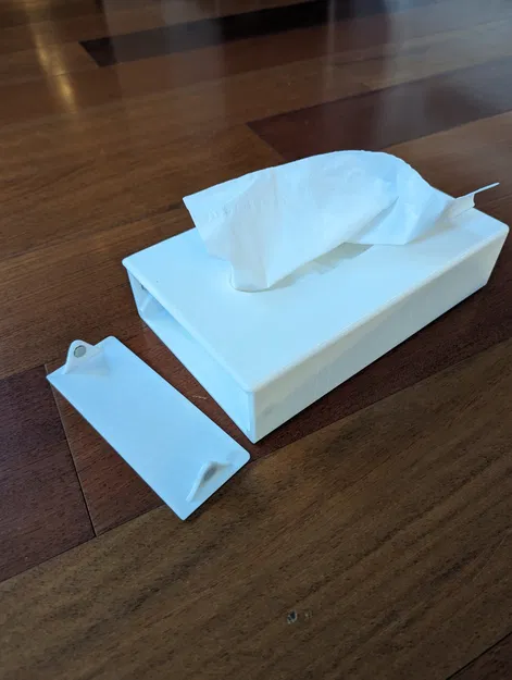 Hộp đựng khăn giấy thiết kế thấp cho xe hơi - Image 1