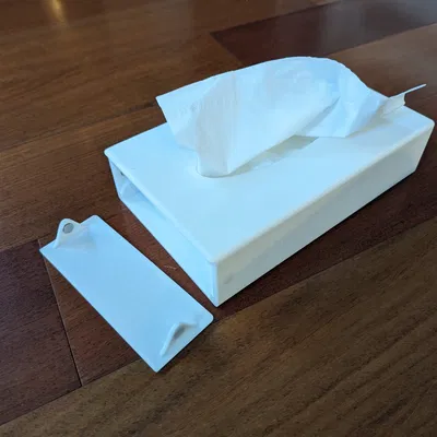 Hộp đựng khăn giấy thiết kế thấp cho xe hơi