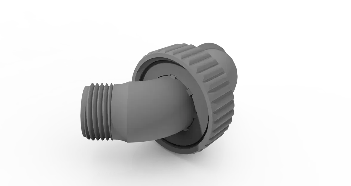 Kết nối ống nước góc điều chỉnh in 3D - Image 1