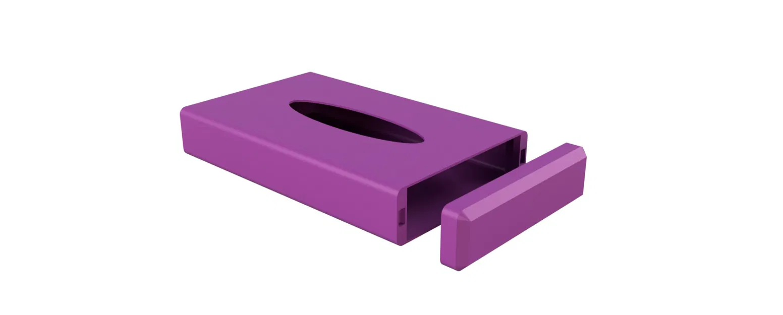 Hộp đựng khăn giấy ô tô gọn nhẹ và tiện lợi - Image 2