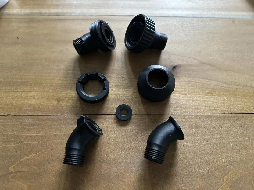 Kết nối ống nước góc điều chỉnh in 3D - Image 5