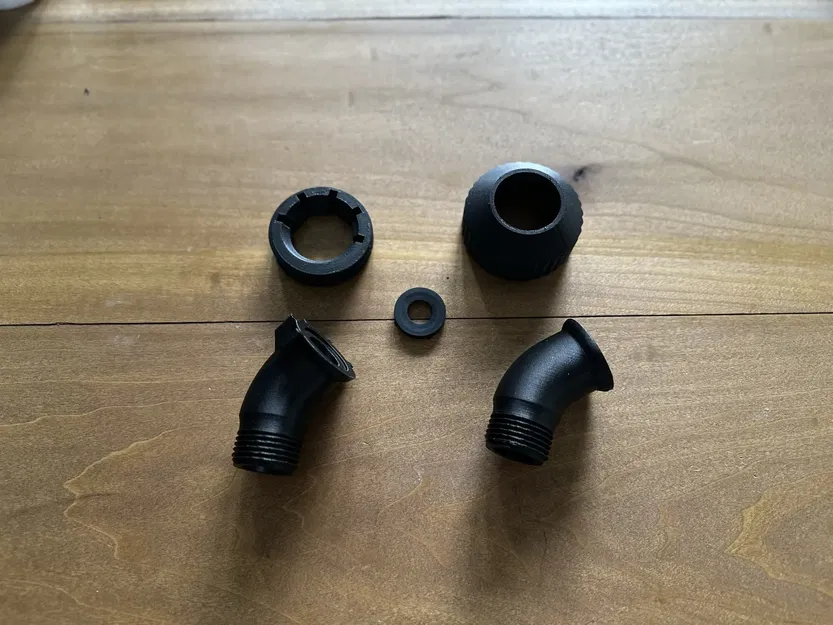 Kết nối ống nước góc điều chỉnh in 3D - Image 6