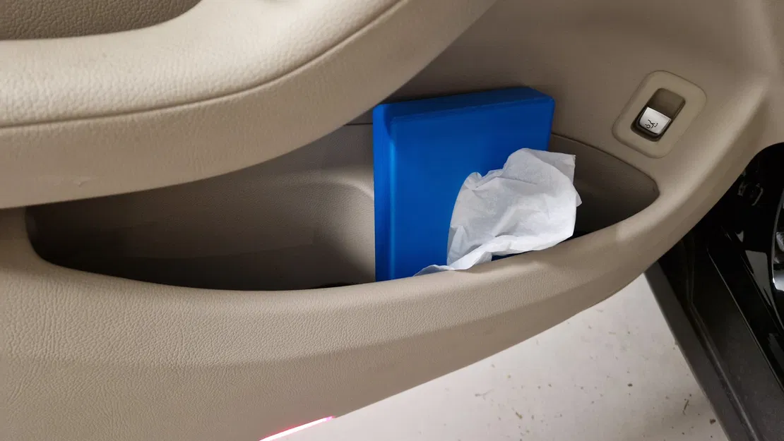 Hộp đựng khăn giấy ô tô gọn nhẹ và tiện lợi - Image 5