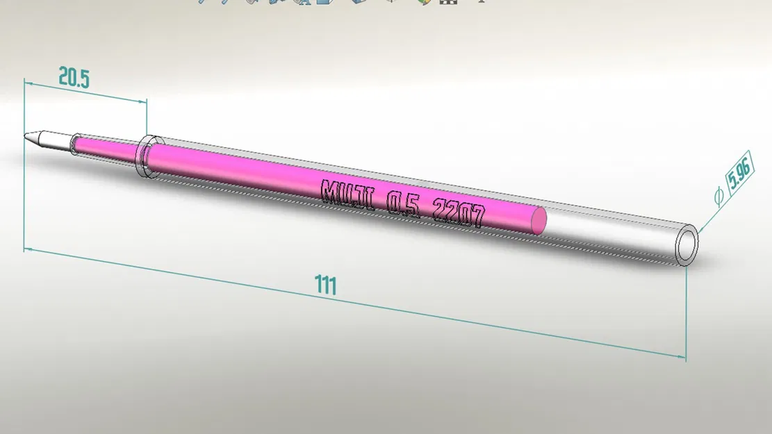 Bút bi Rollerball #2 với cảm giác cầm nắm tuyệt vời - Image 5