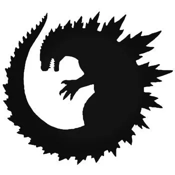 Đế lót ly Godzilla phong cách nghệ thuật độc đáo - Image 2