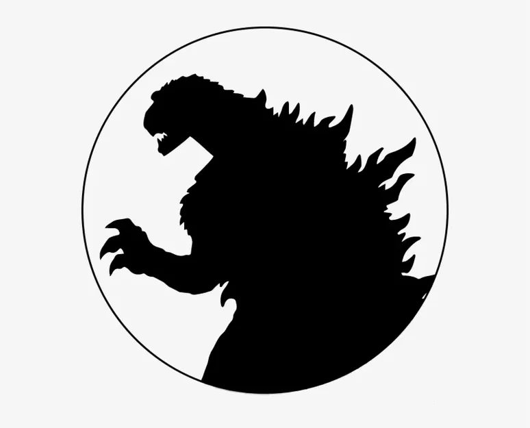 Đĩa lót Godzilla phong cách nghệ thuật độc đáo - Image 2
