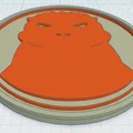 Đế lót ly Godzilla phong cách nghệ thuật độc đáo - Thumbnail 1