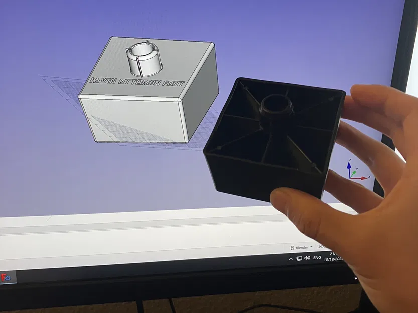 Thay thế chân ghế Ottoman IKEA KIVIK - Image 6