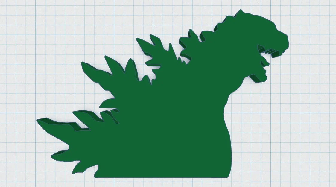 Đế lót Godzilla phong cách nghệ thuật độc đáo - Image 2