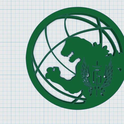 Đế lót ly Godzilla độc đáo và ấn tượng
