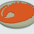 Đế lót ly Godzilla thiết kế độc đáo và ấn tượng - Thumbnail 1