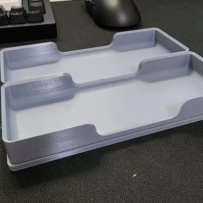 Giá đỡ đôi cho khay đựng chìa khóa, bút và bút chì