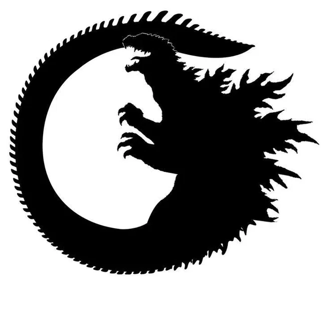 Đế lót ly Godzilla phong cách nghệ thuật độc đáo - Image 2