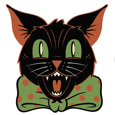 Mô hình mèo quái vật nghệ thuật độc đáo