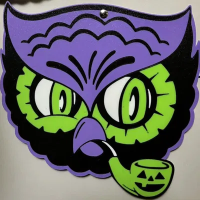 Cú ma quái cho Halloween