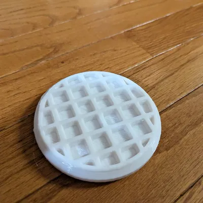 Bánh waffle nhỏ 10x10 cm với 36 lỗ