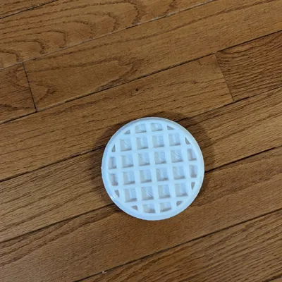 Bánh waffle nhỏ 10x10 cm với 36 lỗ