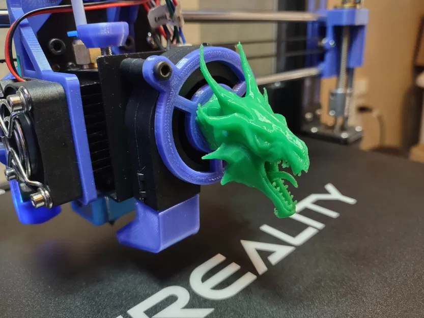 Nắp quạt đầu rồng cho máy in Anet A8 và A8 Plus - Image 1