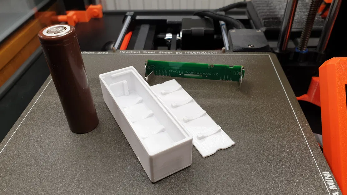 Vỏ Shelly Door Window 2 cho pin sạc 18650 - Image 4