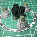Bộ phận động cơ Starship S24 từ mô hình giấy 3D - Thumbnail 3
