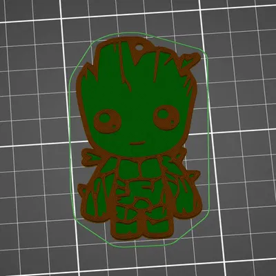 Chìa khóa Groot độc đáo cho thiết kế nghệ thuật