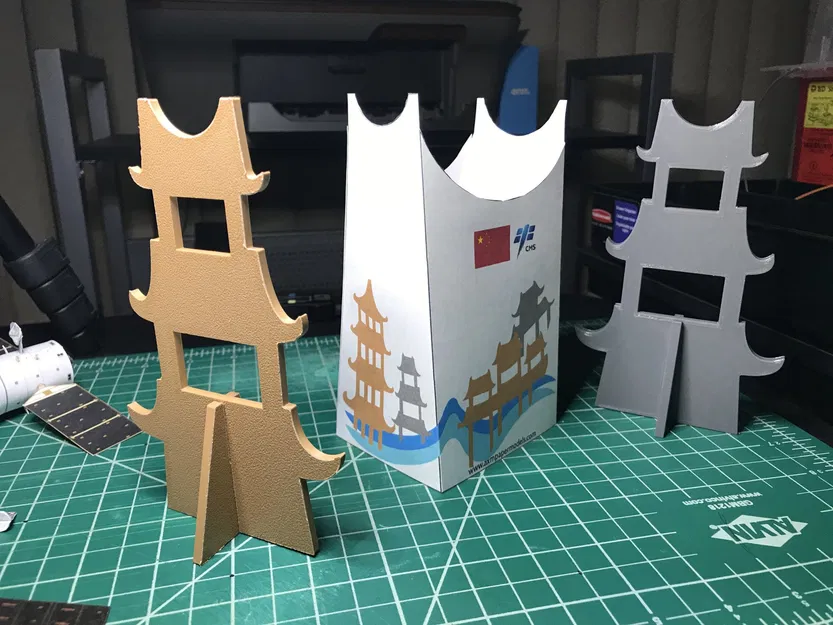 Giá đỡ mô hình trạm không gian Trung Quốc - Image 1