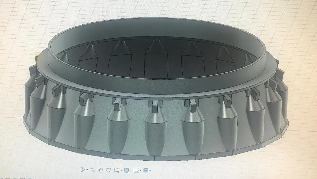 Phần động cơ SuperHeavy B7 với Raptor và chân đế - Image 4