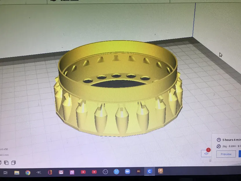 Phần động cơ SuperHeavy B7 với Raptor và chân đế - Image 5