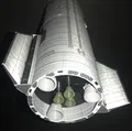 Bộ phận động cơ Starship S24 từ mô hình giấy 3D - Thumbnail 12