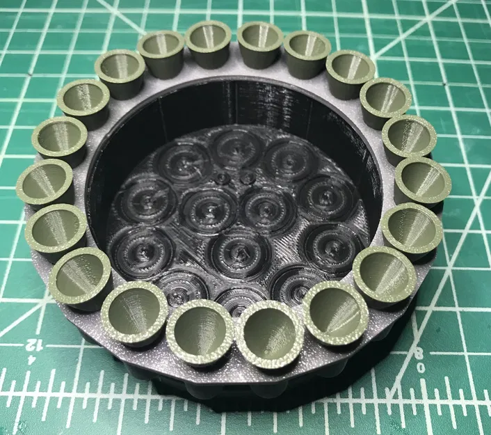 Phần động cơ SuperHeavy B7 với Raptor và chân đế - Image 17