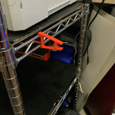 Giá đỡ ống Bowden cho kệ IKEA Skadis hoặc kệ dây