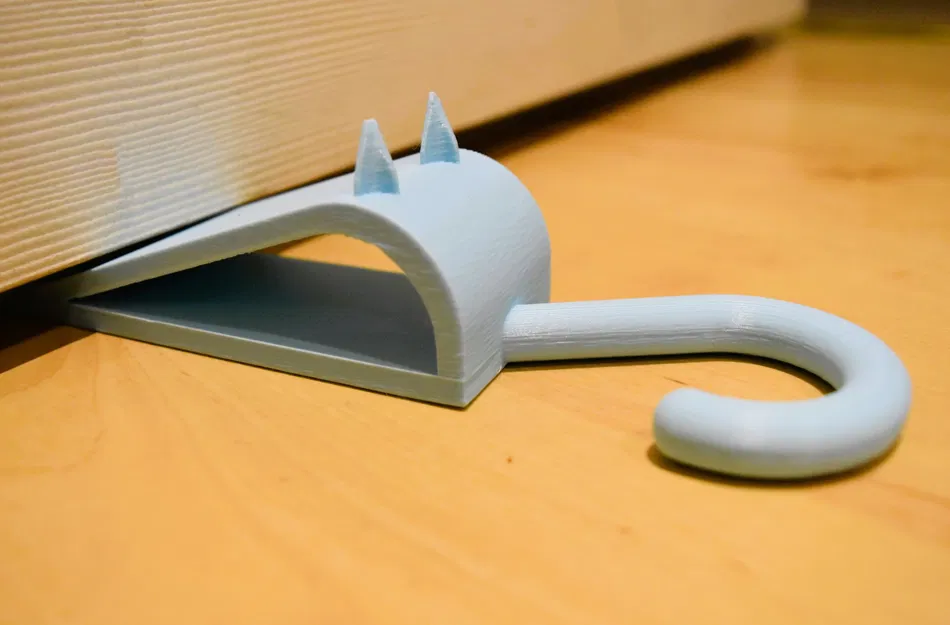 Giá đỡ cửa mèo dễ thương treo đuôi - Image 3