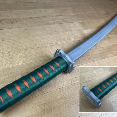 Katana gập lại v2 in ngay tại chỗ (Đa màu)