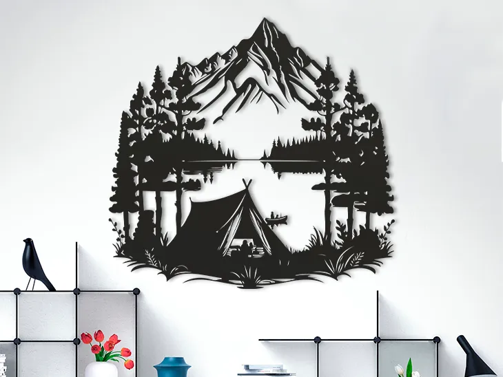 Cuối tuần thư giãn với thiết kế nghệ thuật treo tường - Image 1