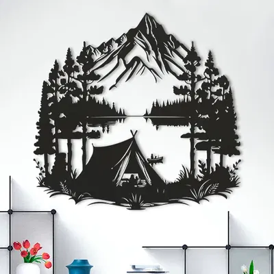 Cuối tuần thư giãn với thiết kế nghệ thuật treo tường