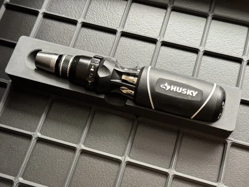Giá đỡ dụng cụ Gridfinity cho tua vít Husky 12 trong 1 - Image 3