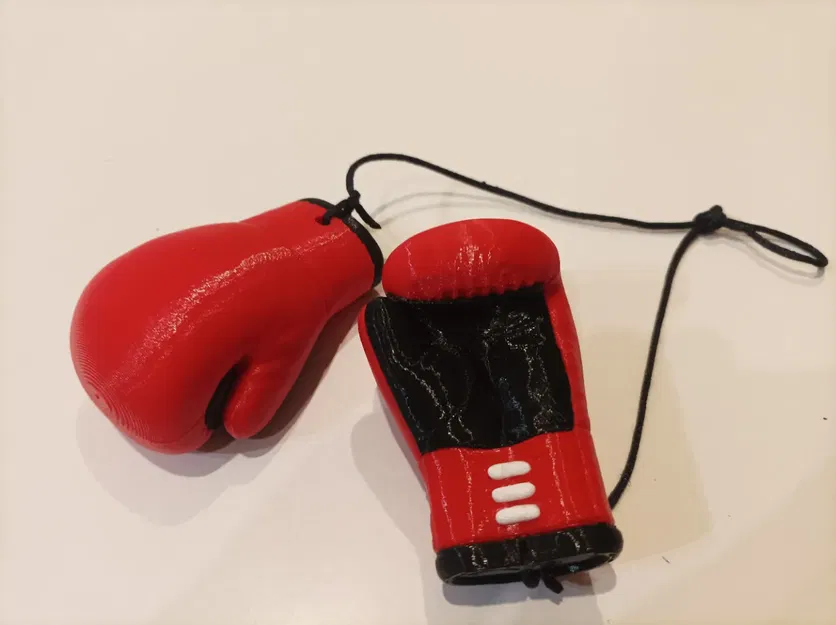 Găng tay đấm bốc nhiều màu sắc trang trí cho xe hơi - Image 1