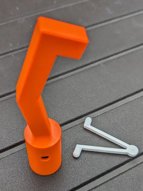 Móc gắn vào đầu cần bơi để di chuyển máy bơm nước - Image 2