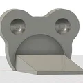 Giá đỡ cửa ếch hài hước với lưỡi to - Thumbnail 2