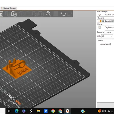 Bài kiểm tra độ bền cho máy in 3D với thiết kế tối ưu