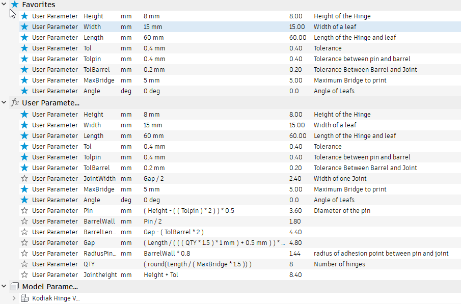 Bản lề tham số có thể mở rộng thiết kế trong Fusion 360 - Image 5