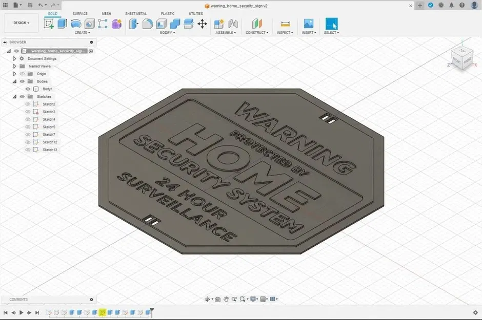 Biển báo cảnh báo bảo vệ bởi hệ thống an ninh gia đình - Image 5
