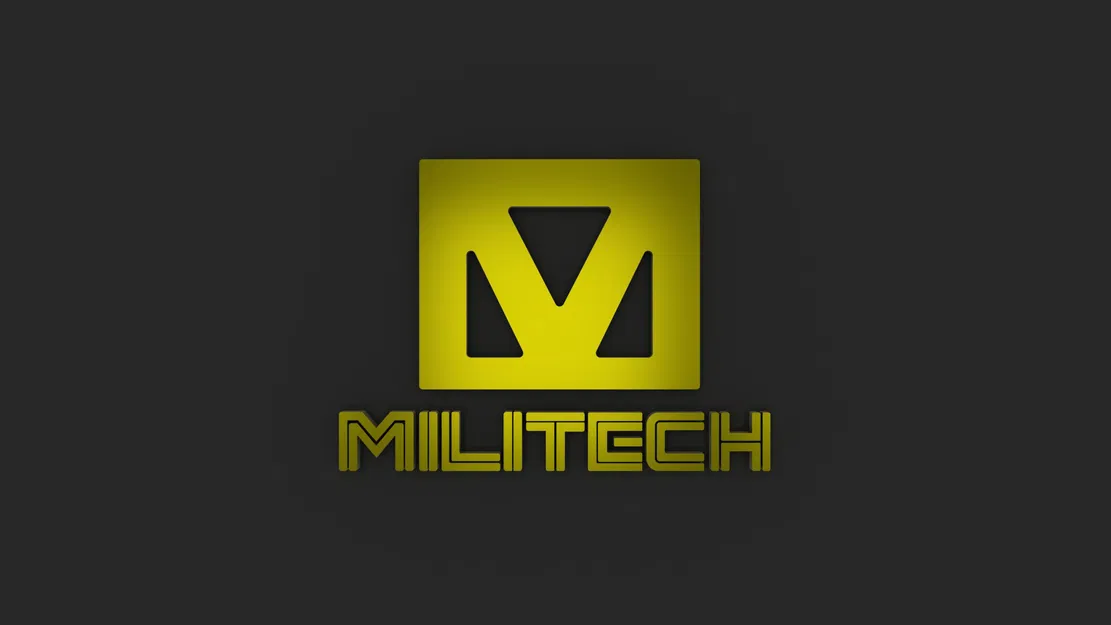 Biểu tượng Militech từ Cyberpunk 2077 cho in 3D - Image 1