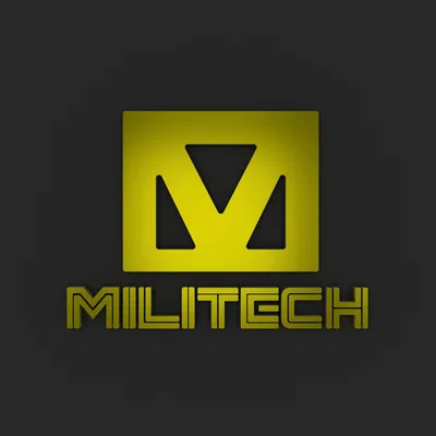 Biểu tượng Militech từ Cyberpunk 2077 cho in 3D