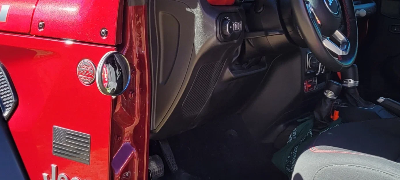 Giá đỡ gương cho Jeep khi tháo cửa - Image 2