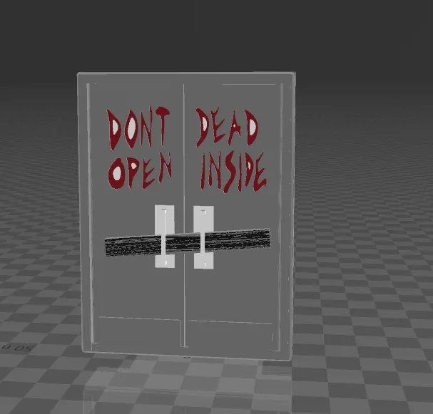 Bịt cửa Walking Dead độc đáo cho fan hâm mộ - Image 1